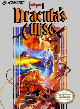 Castlevania III - Dracula's Curse (USA) box cover front